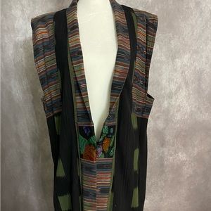 Veranda Wear Guatemala Handmade long vest